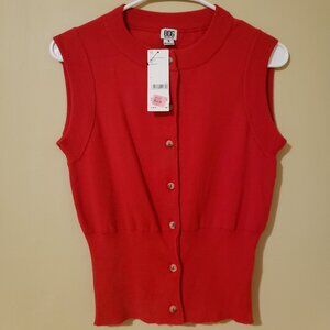 BDG Red Knit Vest